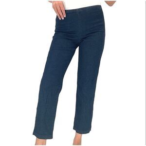 Eileen Fisher Crop Denim Pants Made in USA Size M